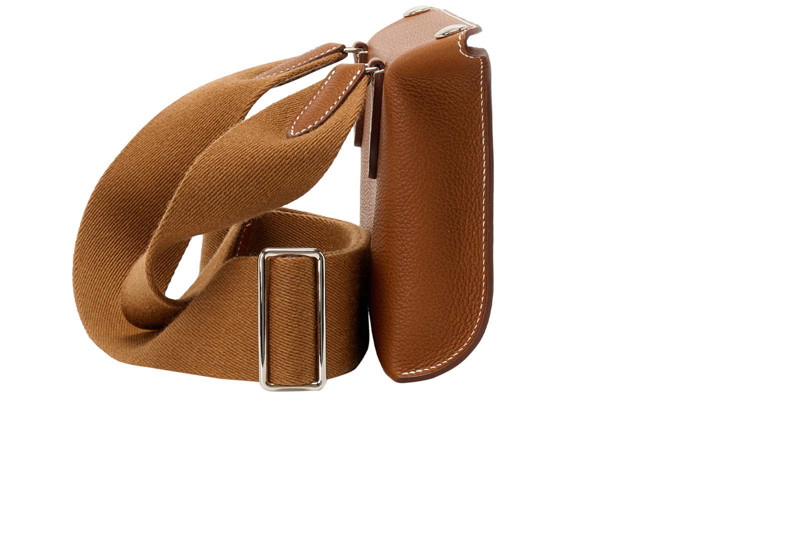 Medium Videpoches Bag In Togo Gold, &pound;2,500, Handbags, Gold, Leather, Side view